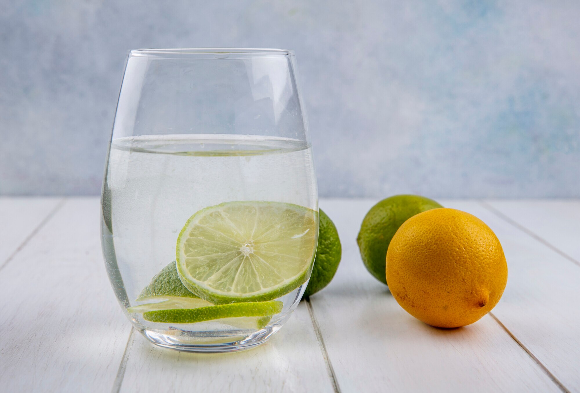 Vaso de agua fresca